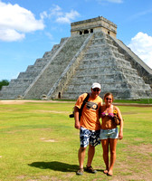 Dad & Daughter - The Explorers (Chichen Itza, Mexico, 2011)