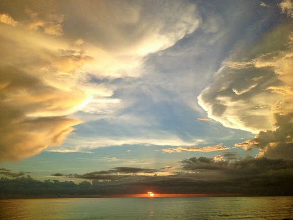 Sunset on Captiva Island - June 2013