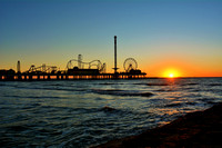 Galveston Island Thanksgiving Sunrise